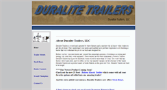 Desktop Screenshot of duralitetrailers.com